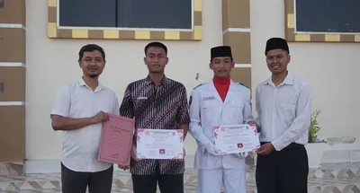 Peserta Paskibrakan Kecamatan